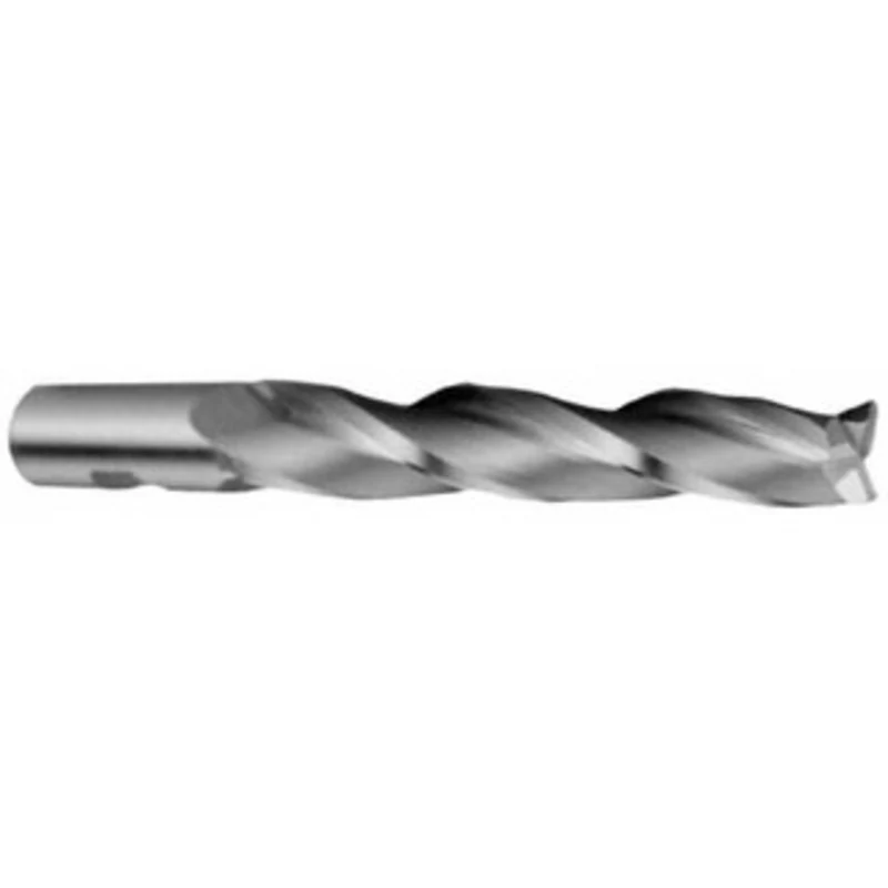 Accupro 2 per Side 3/8 Small End Diam 3-1/4 LOC 3-Flute Solid Carbide Tapered Square End Mill Uncoated, 5/8 Shank Dia...